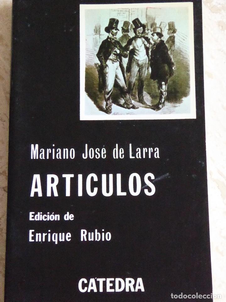 Libros de segunda mano: ART&Iacute;CULOS - MARIANO JOS&Eacute; DE LARRA - Foto 1