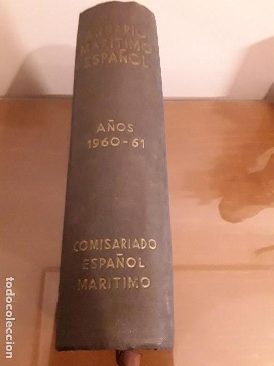 Libros de segunda mano: ANUARIO MAR&Iacute;TIMO ESPA&Ntilde;OL A&Ntilde;OS 1960- 61 - Foto 3