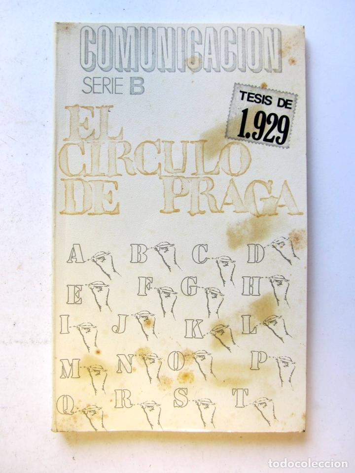 Libros de segunda mano: El c&iacute;rculo de Praga, Tesis de 1929. Comunicaci&oacute;n Serie B 1970. 61 pags. - Foto 1