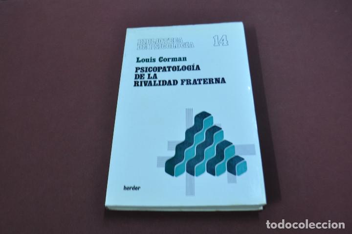 Libros de segunda mano: psicopatolog&iacute;a de la rivalidad fraterna - louis corman - PG1 - Foto 1