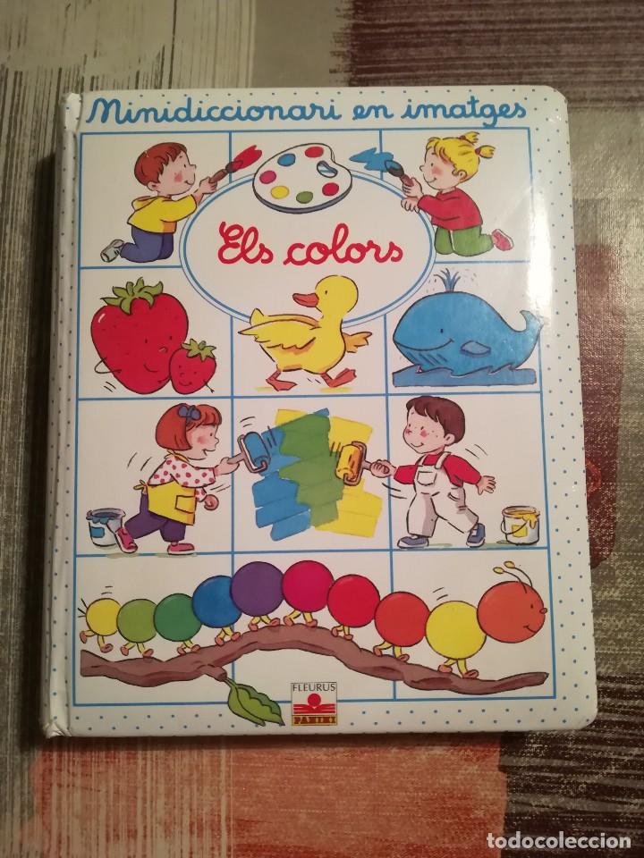 Libros de segunda mano: Els colors - Minidiccionari en imatges - en catal&agrave; - Foto 1