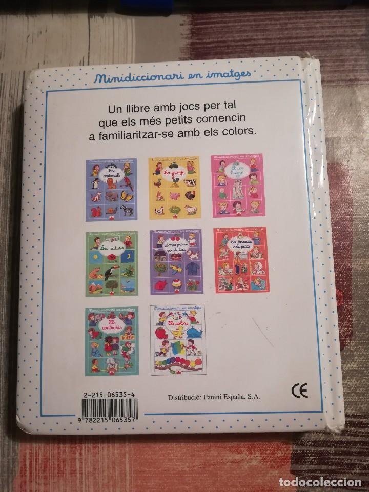Libros de segunda mano: Els colors - Minidiccionari en imatges - en catal&agrave; - Foto 2