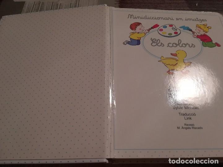 Libros de segunda mano: Els colors - Minidiccionari en imatges - en catal&agrave; - Foto 3
