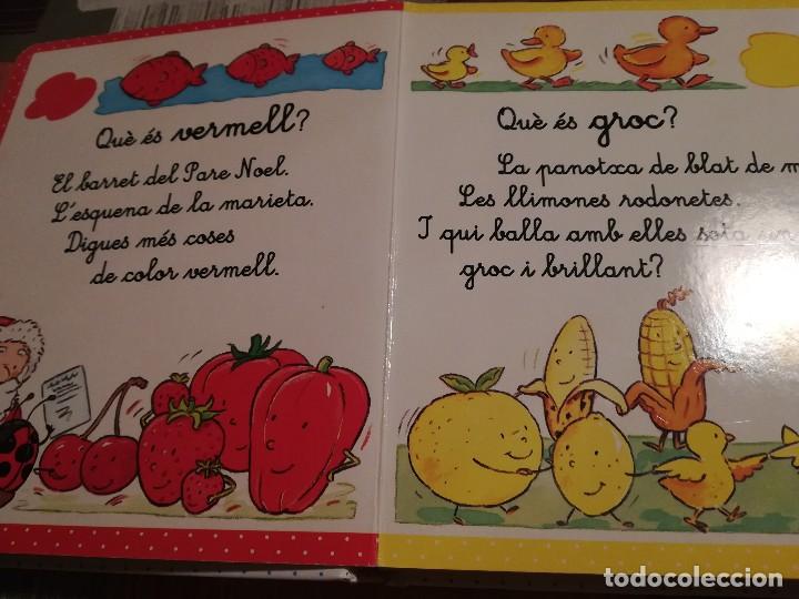 Libros de segunda mano: Els colors - Minidiccionari en imatges - en catal&agrave; - Foto 5