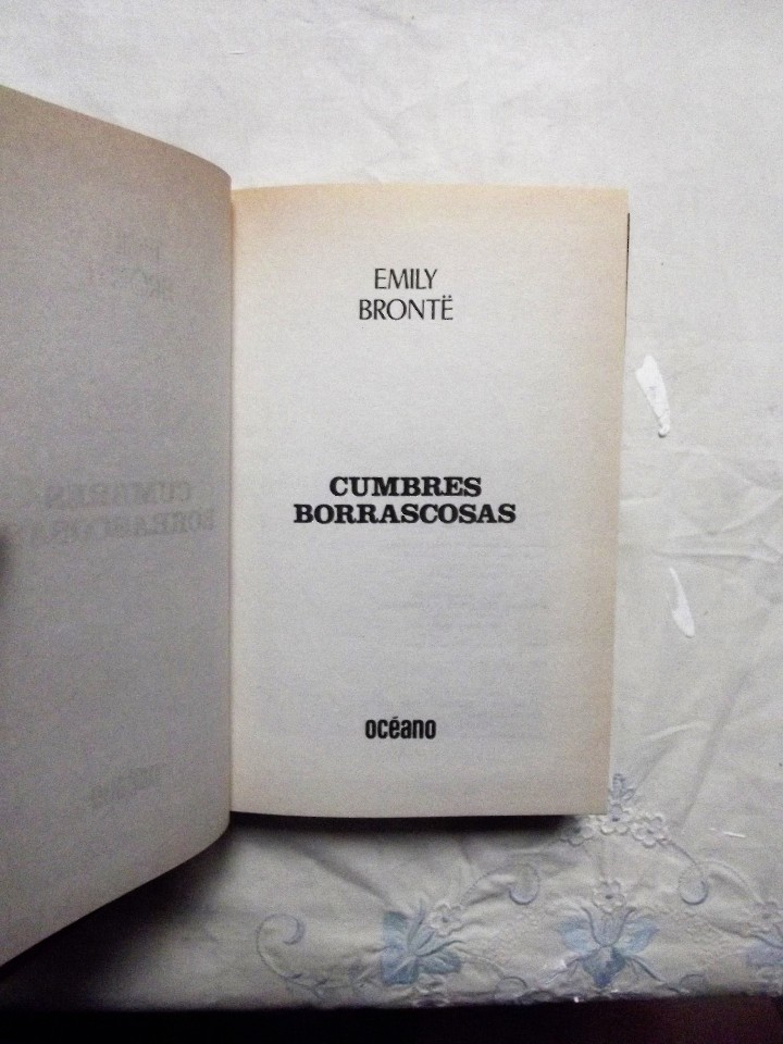 Libros de segunda mano: CUMBRES BORRASCOSAS DE EMILY BRONTE - Foto 2