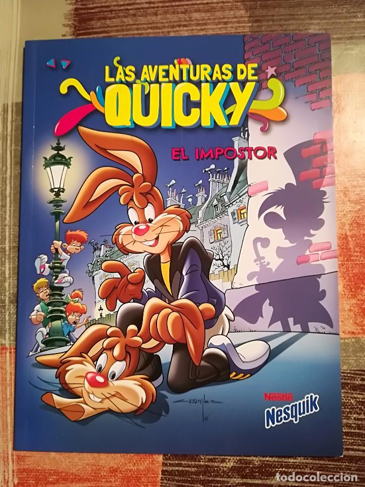 Libros de segunda mano: Las aventuras de Quicky. El impostor - tapa blanda - Foto 1