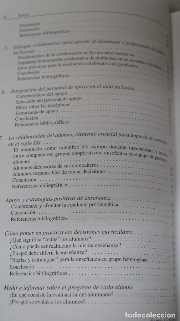 Libros de segunda mano: AULAS INCLUSIVAS. VV.AA - Foto 3