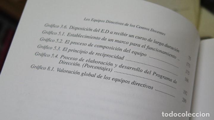 Libros de segunda mano: LOS EQUIPOS DIRECTIVOS DE LOS CENTROS DOCENTES. VV.AA - Foto 11
