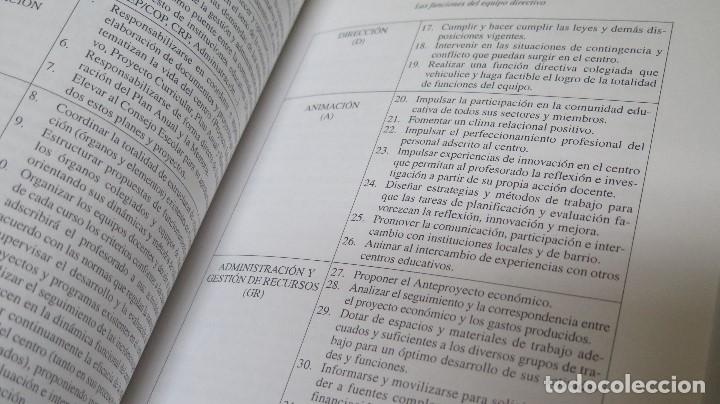 Libros de segunda mano: LOS EQUIPOS DIRECTIVOS DE LOS CENTROS DOCENTES. VV.AA - Foto 12