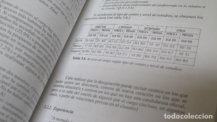 Libros de segunda mano: LOS EQUIPOS DIRECTIVOS DE LOS CENTROS DOCENTES. VV.AA - Foto 13