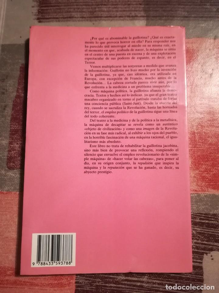 Libros de segunda mano: La guillotina y la figuraci&oacute;n del terror - Daniel Arasse - Foto 2