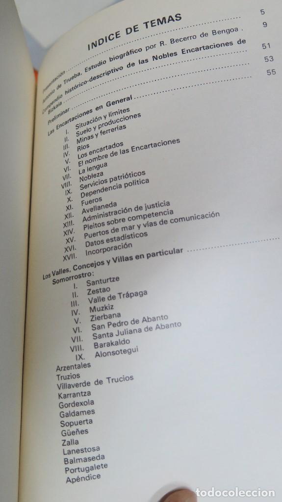 Libros de segunda mano: LAS ENCARTACIONES. EUZKADI Y SU HISTORIA. ANTONIO TRUEBA - Foto 2