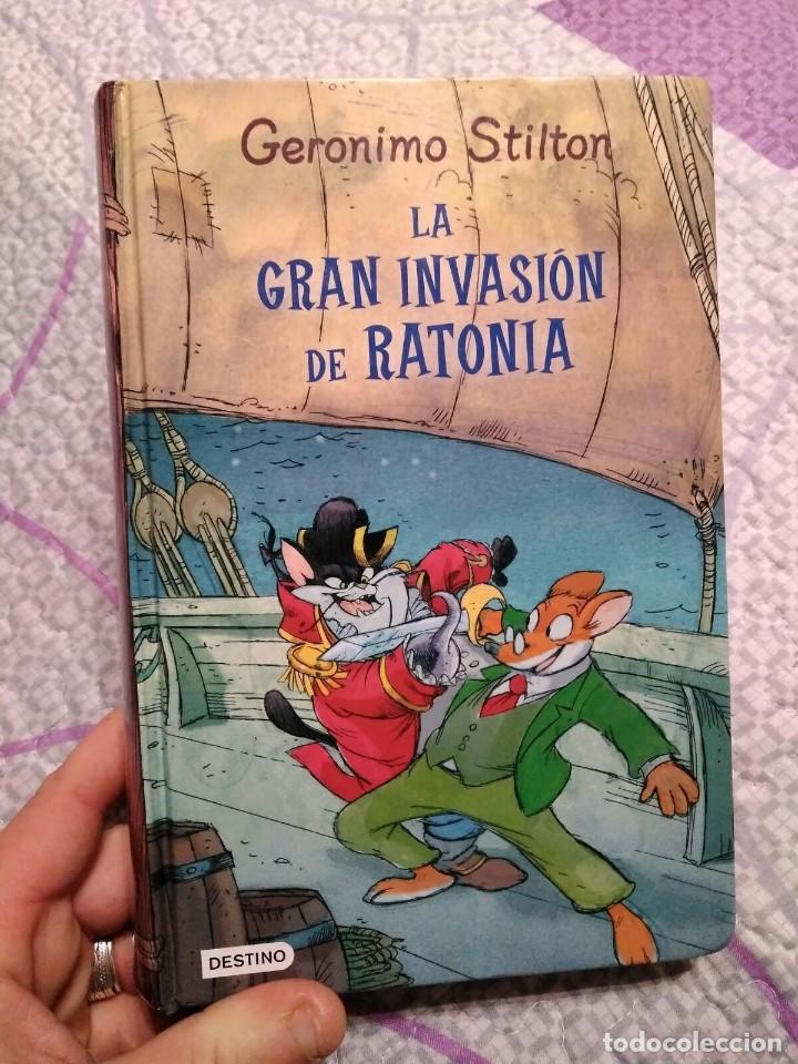Libros de segunda mano: Libro geronimo stilton. La gran invasion de ratonia - Foto 1