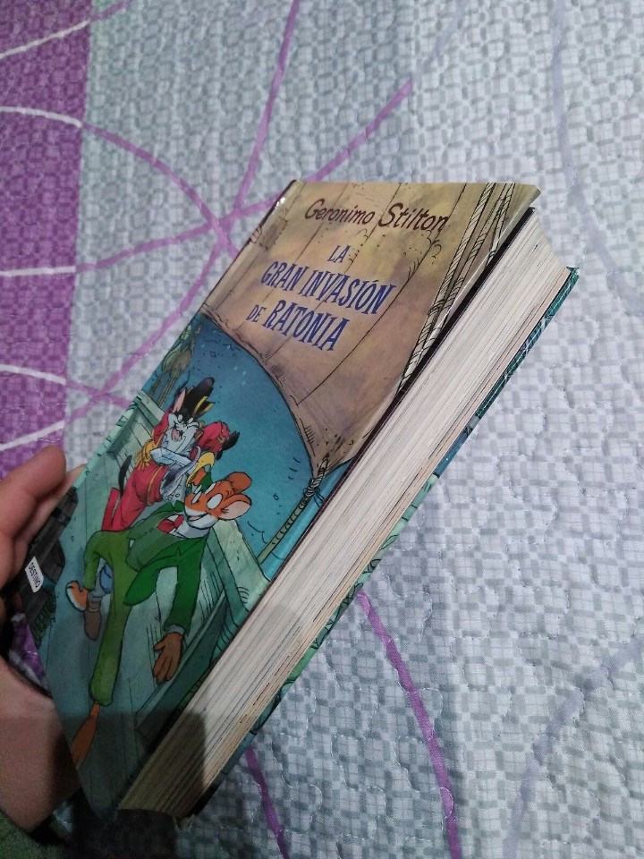 Libros de segunda mano: Libro geronimo stilton. La gran invasion de ratonia - Foto 3