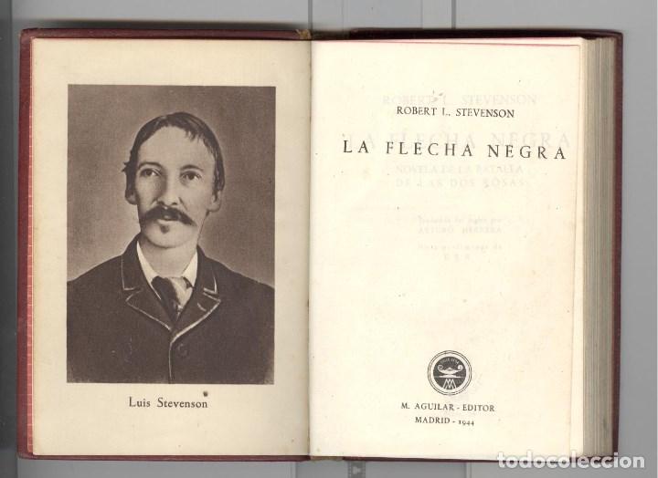 Libros de segunda mano: R.L. Stevenson. La flecha negra Ed. Aguilar 1944 - Foto 1