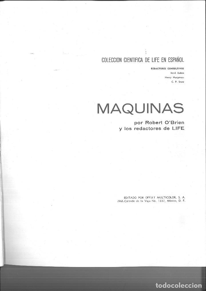 Libros de segunda mano: M&Aacute;QUINAS. Robert OBrien - Foto 2