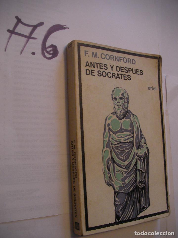Libros de segunda mano: ANTES Y DESPUES DE SOCRATES - Foto 1
