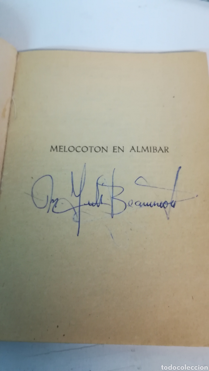 Libros de segunda mano: Melocot&oacute;n en alm&iacute;bar, de Miguel de Miura - Foto 3