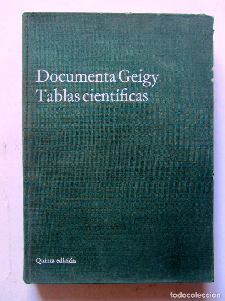 Libros de segunda mano: Documenta Geigy. Tablas cient&iacute;ficas. Ilustrado. 444 pags. Sadag 1958 - Foto 1