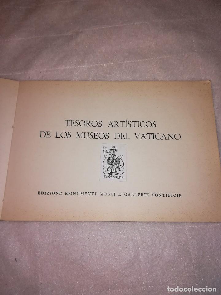 Libros de segunda mano: Tesoros artisticos de los museos del Vaticano, sin fecha - Foto 3