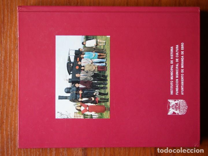 Libros de segunda mano: LIBRO MIRANDA DE EBRO HISTORIA Y FERROCARRIL - Foto 2