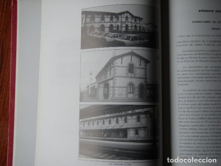 Libros de segunda mano: LIBRO MIRANDA DE EBRO HISTORIA Y FERROCARRIL - Foto 7