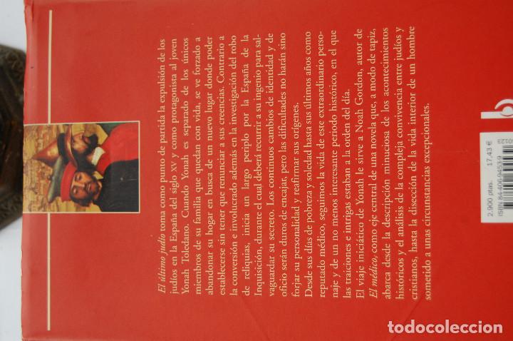 Libros de segunda mano: el ultimo judio. noah gordon. ediciones b,s.a.a&ntilde;o 2000. tapadura. - Foto 9