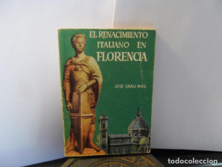 Libros de segunda mano: ENCICLOPEDIA PULGA EL RENACIMIENTO ITALIANO EN FLORENCIA