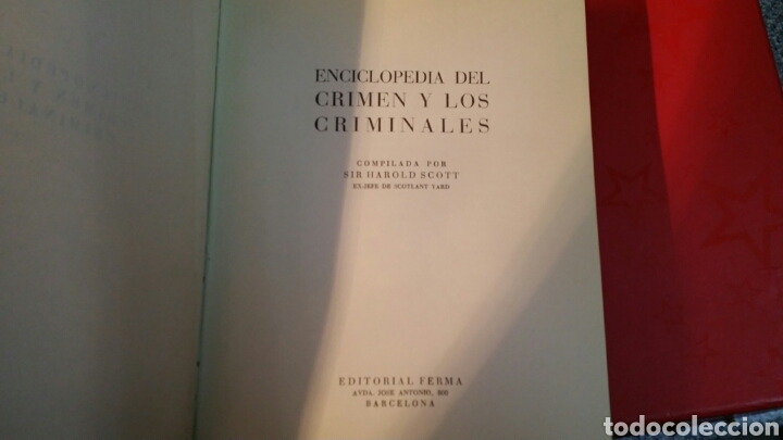 enciclopedia del crimen y los criminales) edito - Comprar en