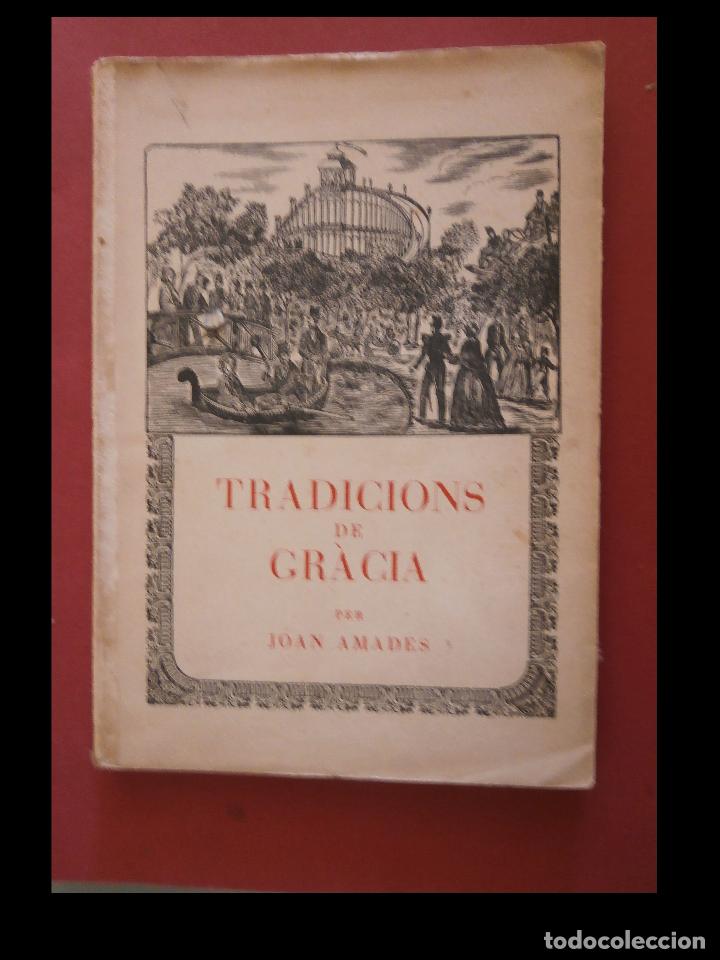 Libros de segunda mano: Tradicions de Gr&agrave;cia. Joan Amades - Foto 1