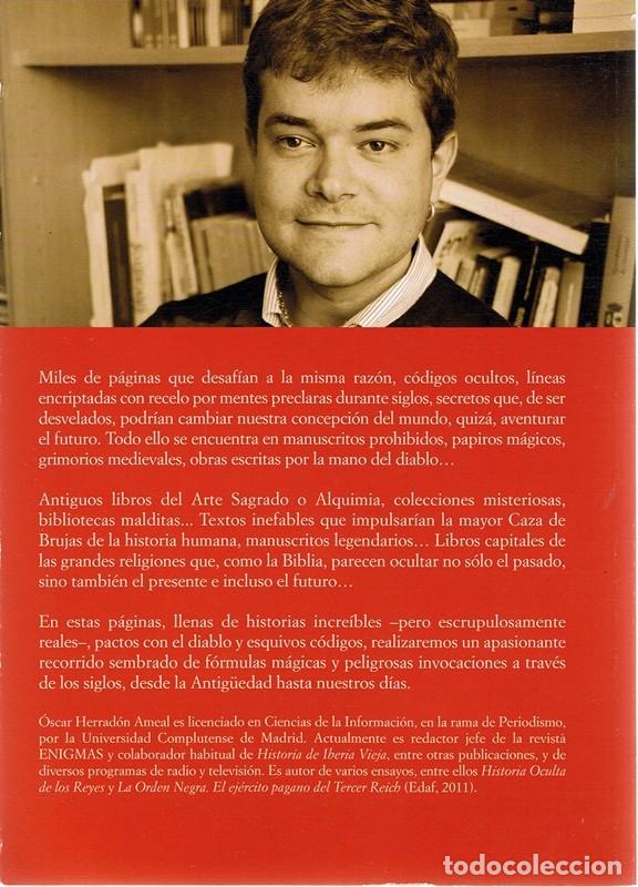 Libros de segunda mano: LIBROS MALDITOS &Oacute;SCAR HERRAD&Oacute;N AMEAL - Foto 2