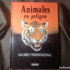 Libros de segunda mano: POP UP ANIMALES EN PELIGRO SUSAETA. Lote 108845879