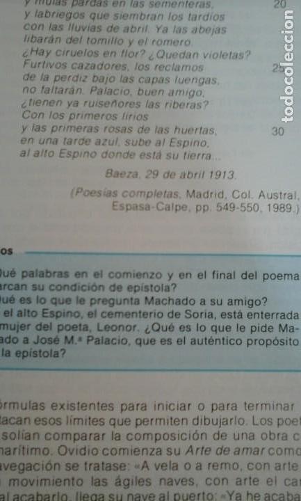 Libros de segunda mano: Comentar textos literarios. - Foto 2