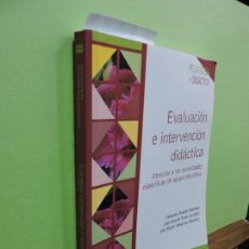 Libros de segunda mano: EVALUACIÓN E INTERVENCIÓN DIDÁCTICA. PEÑAFIEL MARTÍNEZ, F. TORRES GONZÁLEZ, J.A.