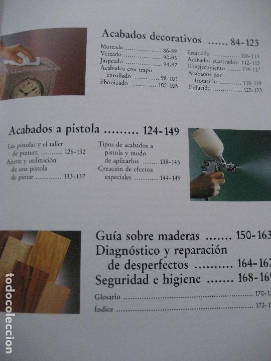 Libros de segunda mano: Gu&iacute;a de los acabados en madera. 1998. Libros Cupula. Derrick Crump. - Foto 4