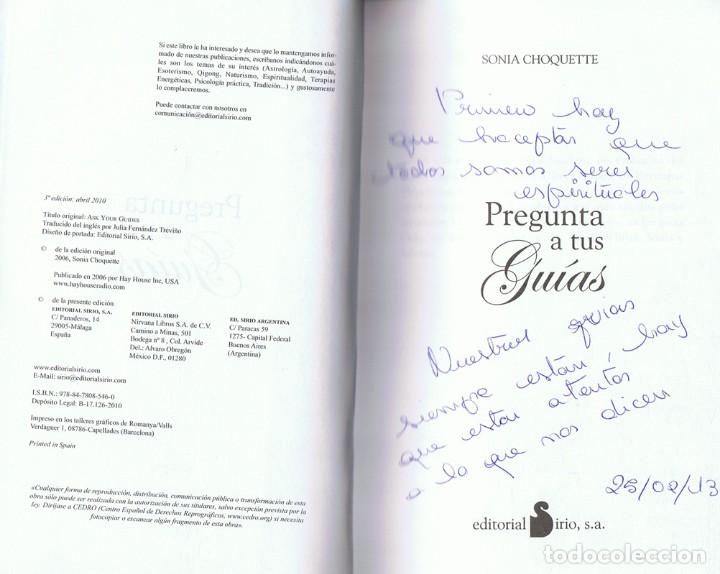 Libros de segunda mano: PREGUNTA A TUS GU&Iacute;AS SONIA CHOQUETTE - Foto 2
