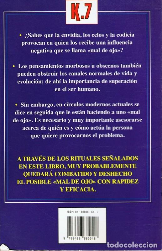 Libros de segunda mano: C&Oacute;MO COMBATIR EL &uml;MAL DE OJO&uml; MITXEL MOHN - Foto 2