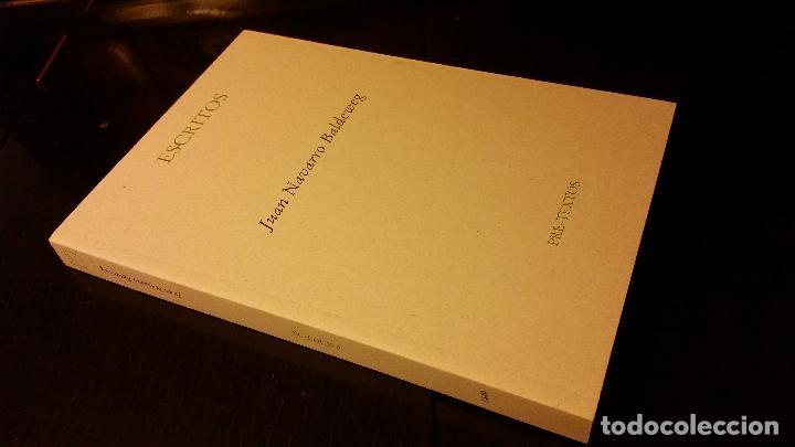 Libros de segunda mano: 2017 - JUAN NAVARRO BALDEWEG - ESCRITOS - Foto 1