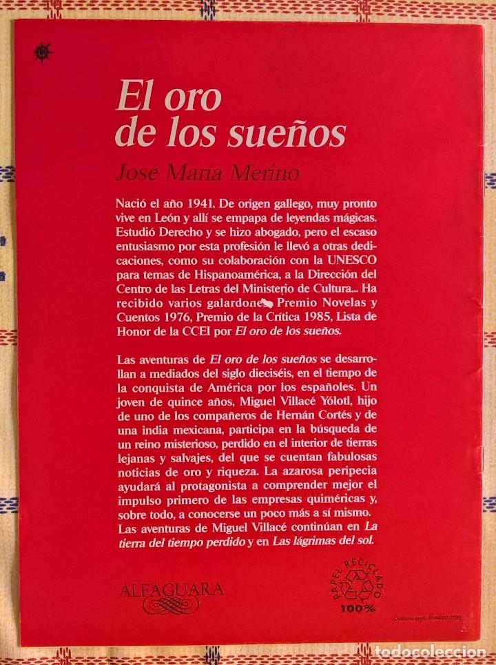 Libros de segunda mano: FASC&Iacute;CULO: el oro de los sue&ntilde;os &ndash; jose maria merino - alfaguara - Foto 2