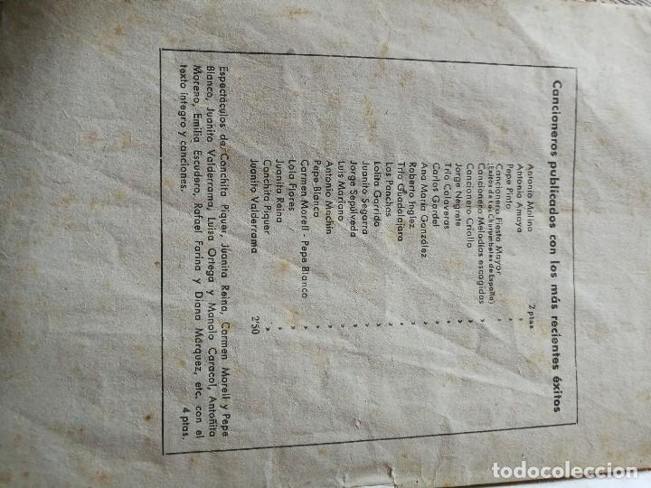 Libros de segunda mano: ANTIGUO CANCIONERO. ANTONIO MOLINA. EDICIONES BISTAGNE. - Foto 3