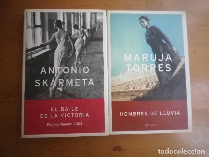 Libros de segunda mano: 2 LIBROS EL BAILE DE LA VICTORIA  - HOMBRES DE LLUVIA - Foto 1