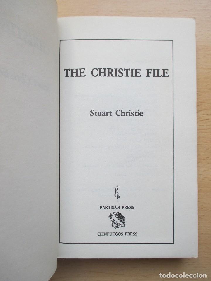 Libros de segunda mano: The Christie file, de Stuart Christie - Foto 3