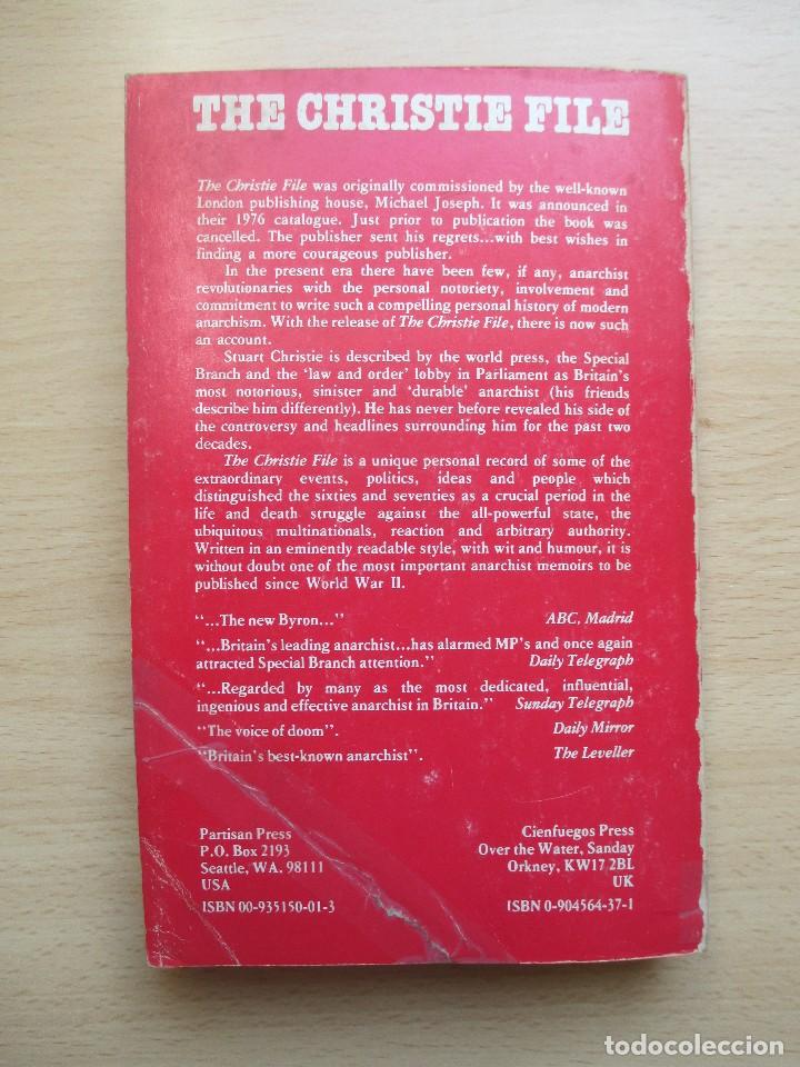 Libros de segunda mano: The Christie file, de Stuart Christie - Foto 9