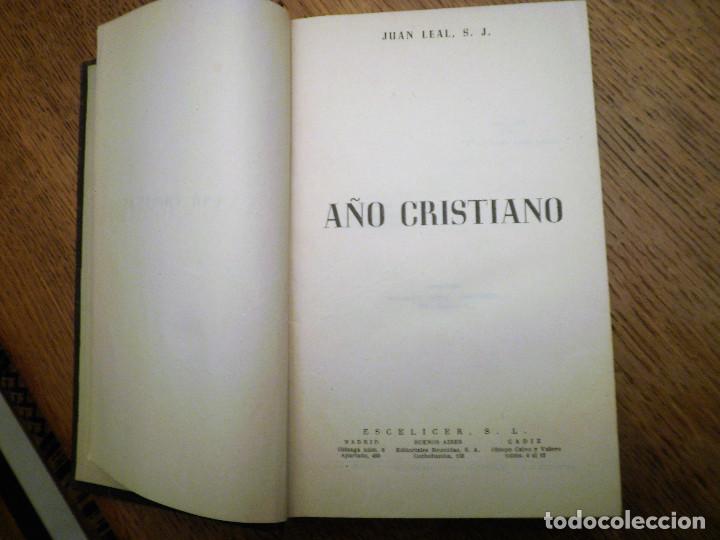 Libros de segunda mano: A&ntilde;o Cristiano. - Foto 2