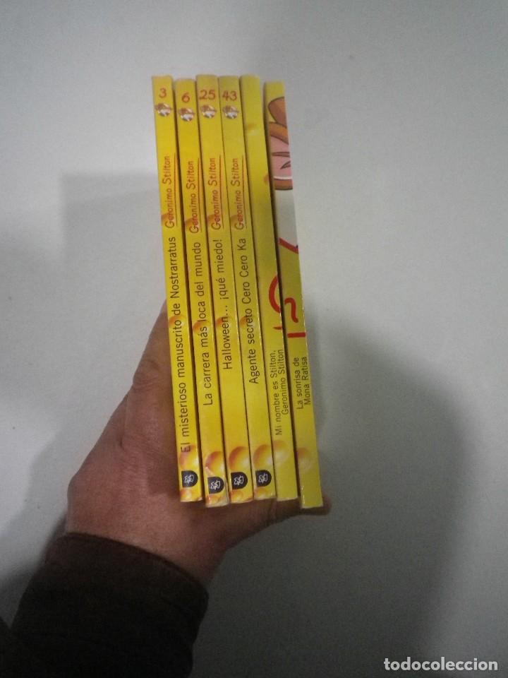 Libros de segunda mano: 6 LIBROS GERONIMO STILTON 4 EDITORIAL DESTINO Y 2  EL PAIS - Foto 2