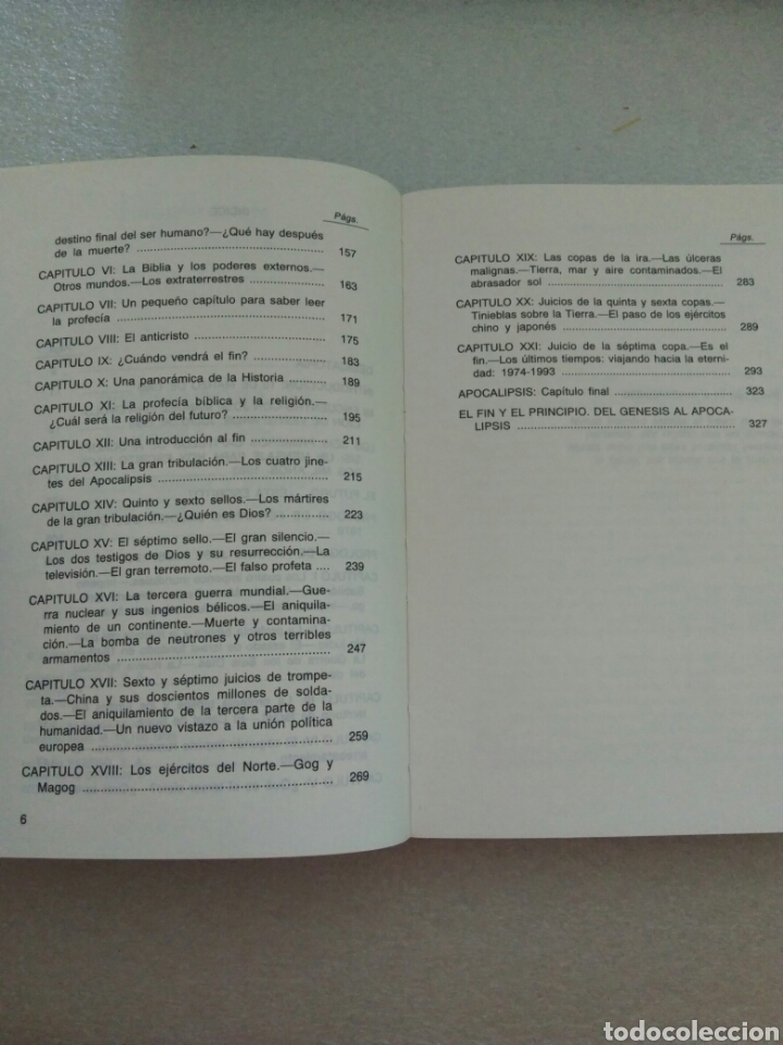 Libros de segunda mano: El apocalipsis que viene. Miguel Hernan. Editorial Ciencia 3 - Foto 4