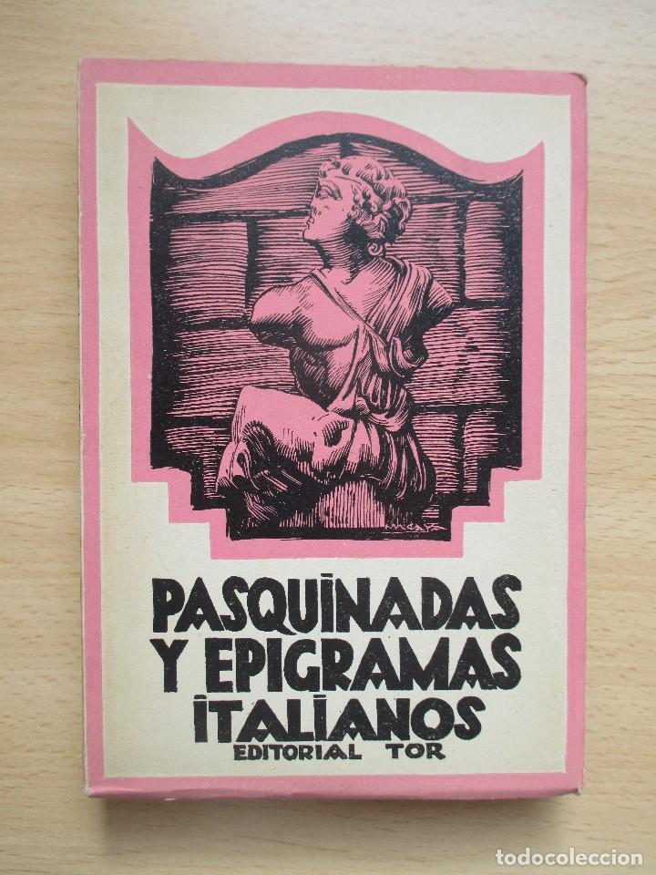 Libri di seconda mano: Pasquinadas y epigramas italianos, por Alfonso Grimaldi (comp.)