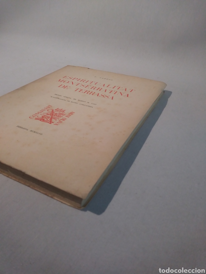 Libros de segunda mano: ESPIRITUALITAT MONTSERRATINA DE TERRASSA. S. CARD&Uacute;S - Foto 2