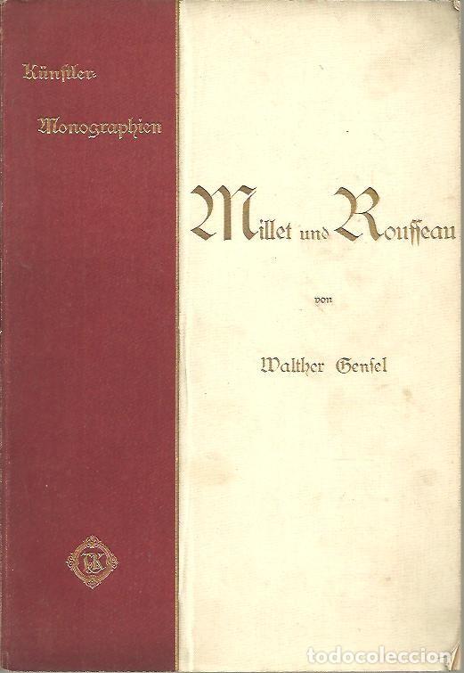 Libros de segunda mano: MILLET UND ROUSSEAU. - GENSEL, Walther.