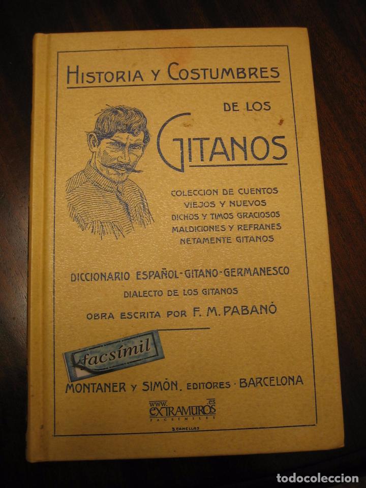 Libros de segunda mano: Historia y costumbres de los gitanos. Facs&iacute;mil de 1915 - Foto 2
